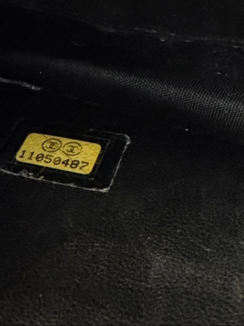 CHANEL Timeless Black Wallet on Chain Caviar